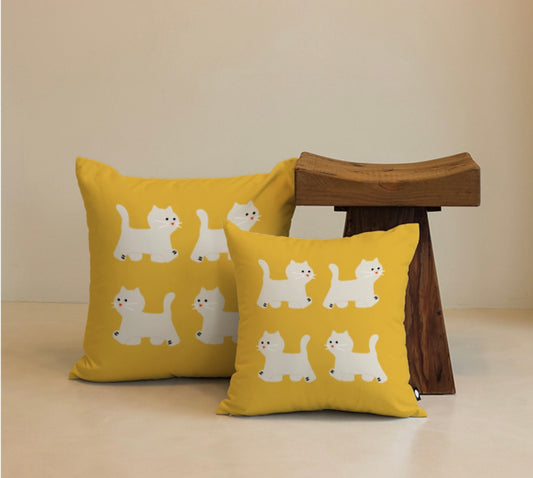 Cat steps Cushion Cover