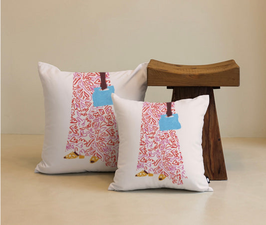 Pastel Skirt Cushion Cover