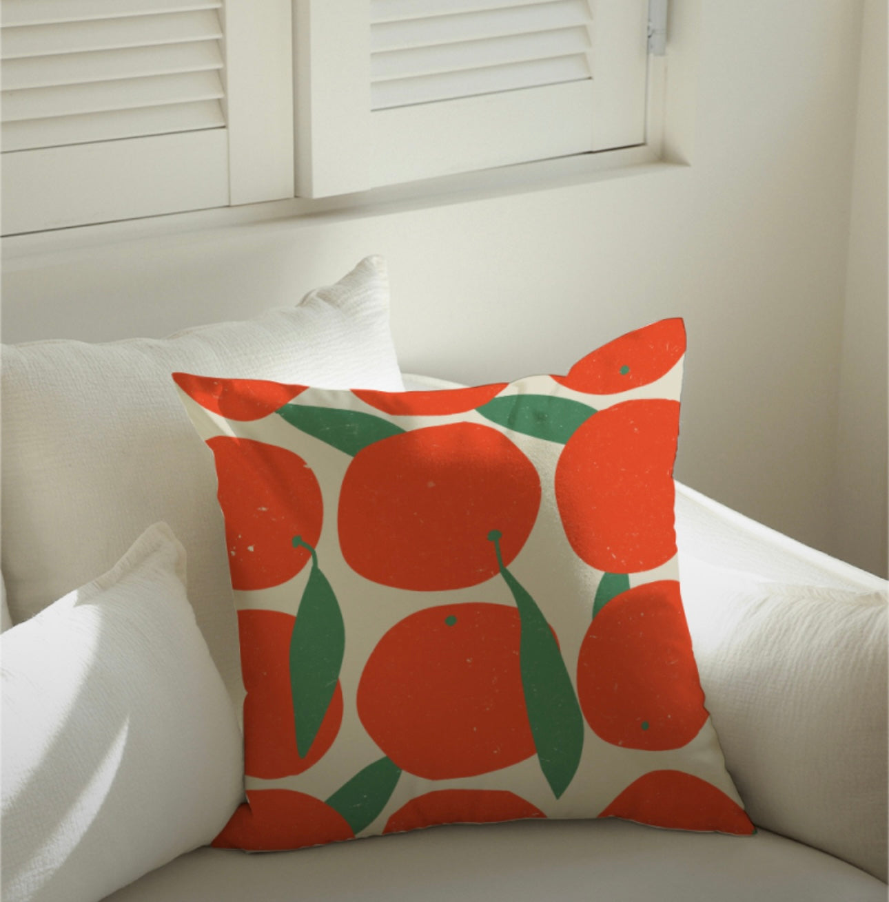 Orange Cushion Cover