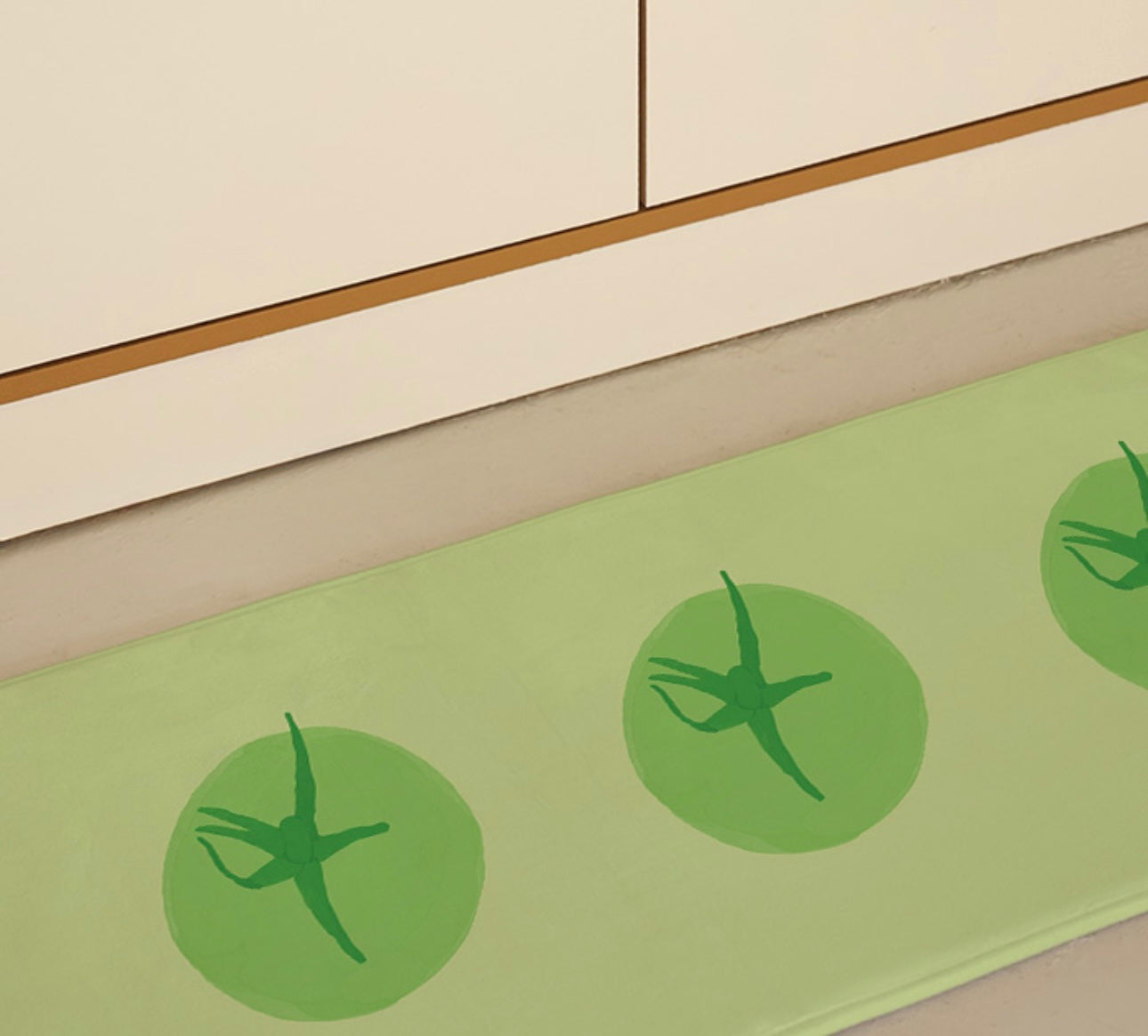 Farmer's Market / Tomato - Mat (for Kitchen or for the bedside)