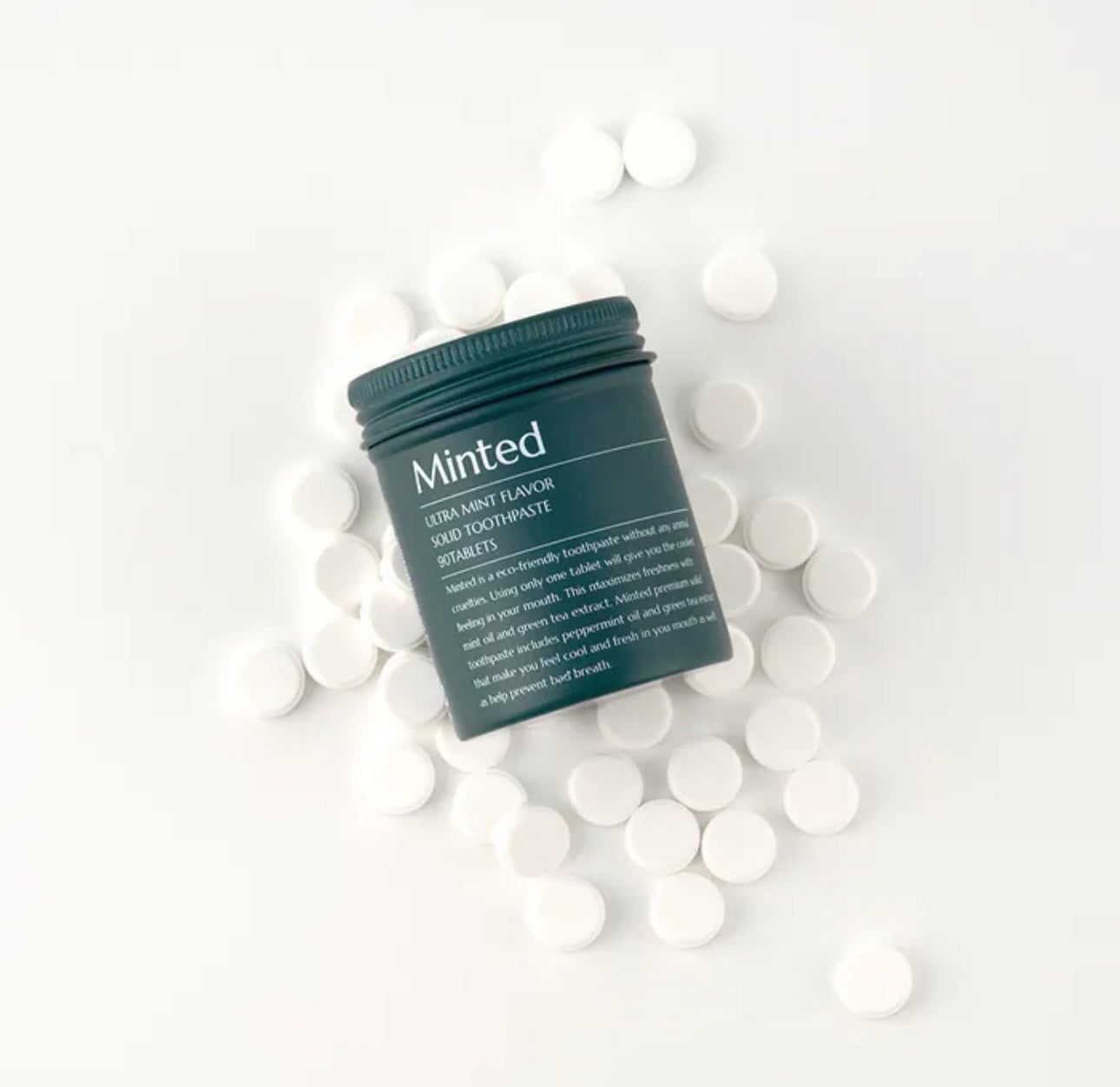 Ultra mint solid toothpaste 90 tablets