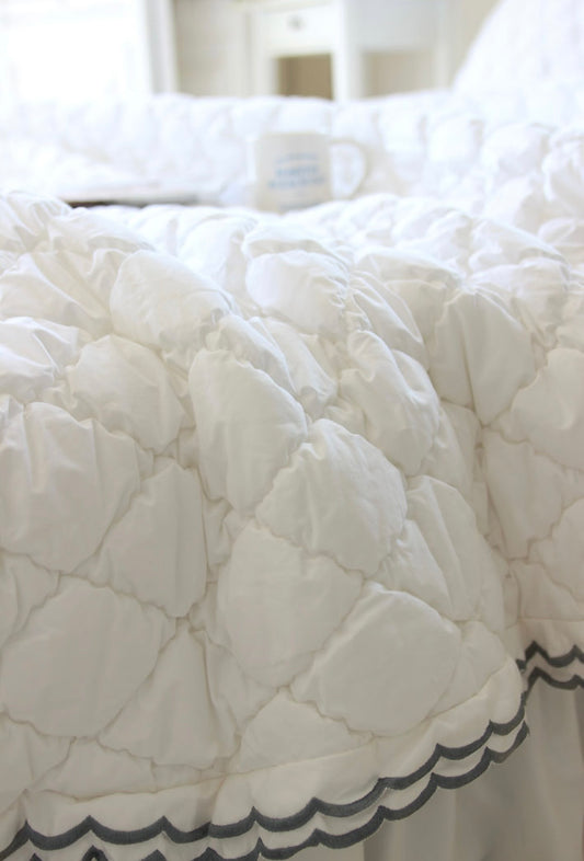 Jade Wooden Interseasonal Winter Attachment Blanket (with zipper)