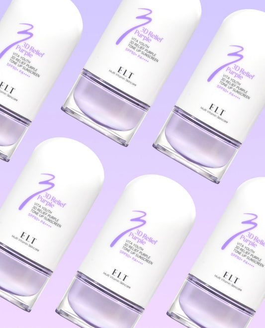 Vitase 3D Relief Purple Tone-Up Sunscreen