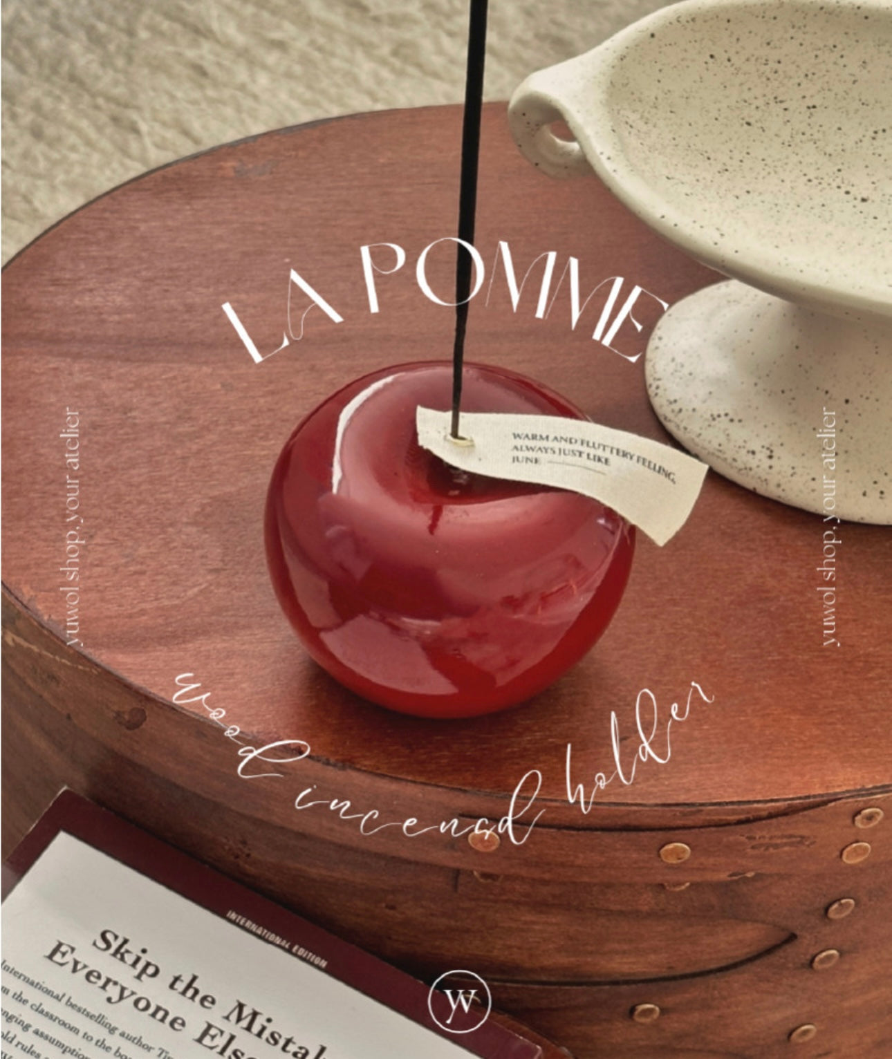 LABOMETH apple objet scent holder