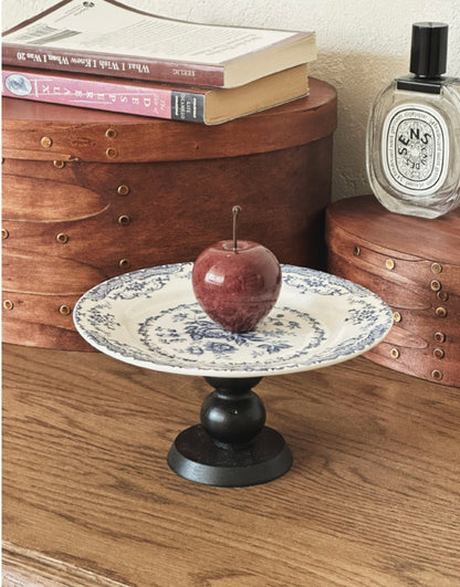 Ruel French Vintage Stand Wood Tray No. 2 Brown