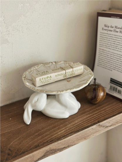 Marchhare Series Vintage Rabbit Stand Tray