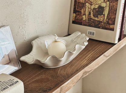 Cotier Shell Objet Accessory Tray Rustic Shell