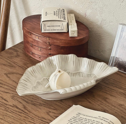 Cotier Shell Objet Accessory Tray Rustic Shell
