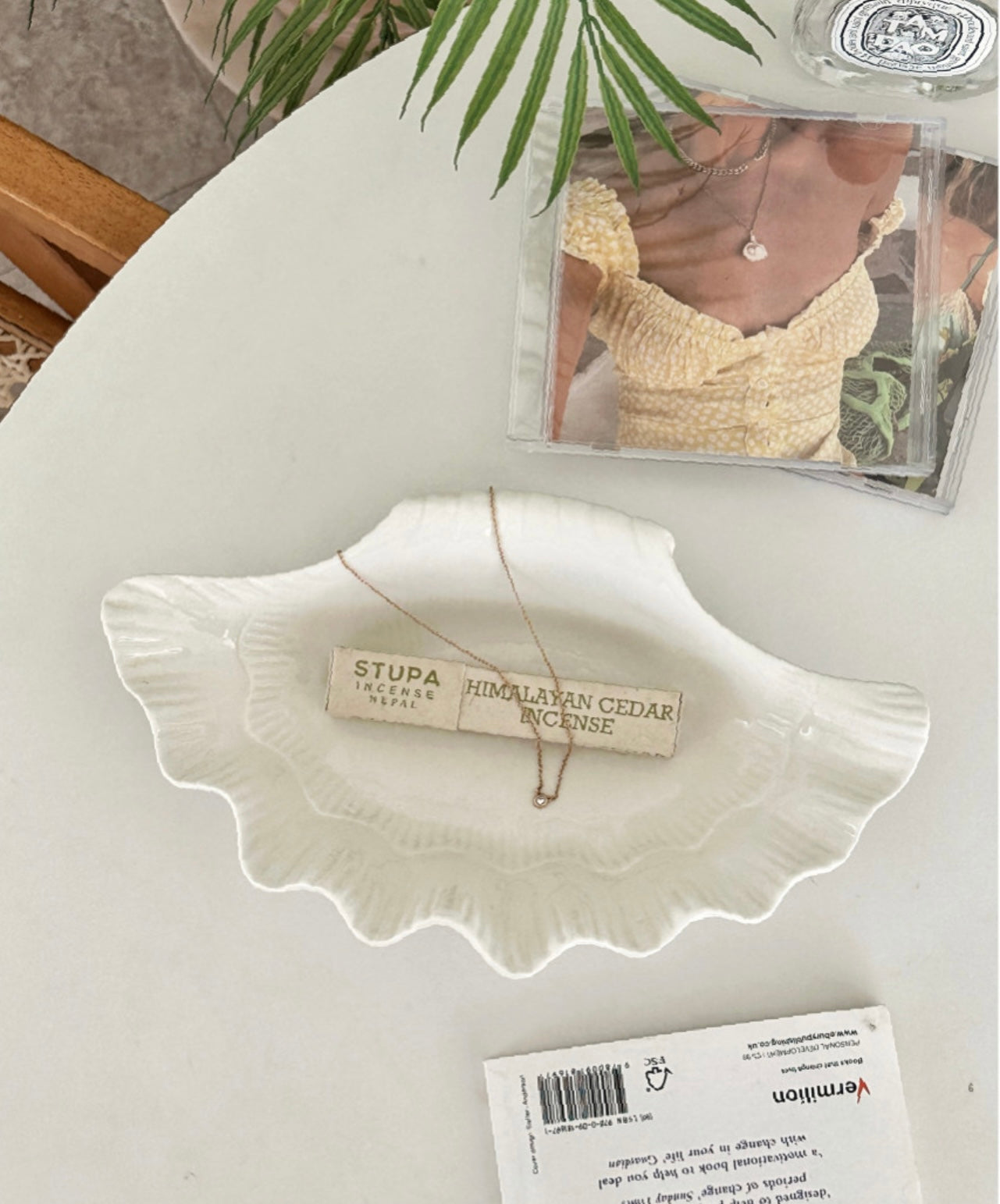 Cotier Shell Objet Accessory Tray Rustic Shell