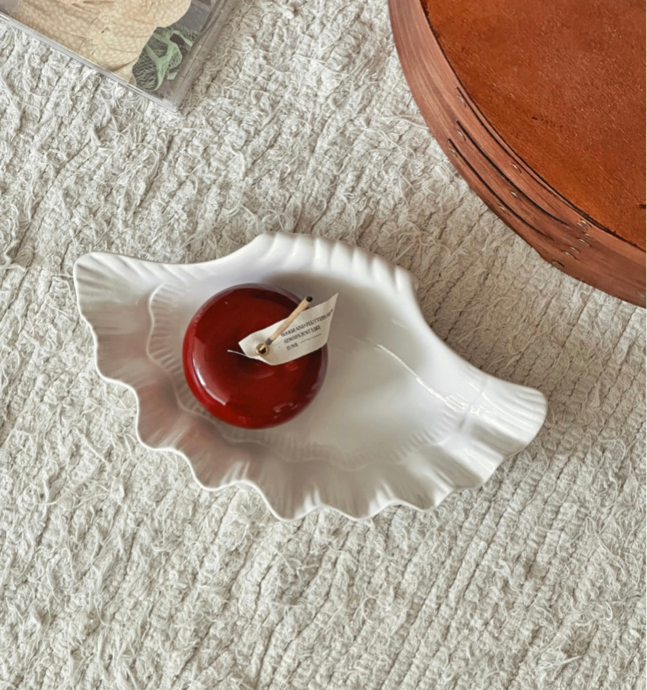 Cotier Shell Objet Accessory Tray Rustic Shell