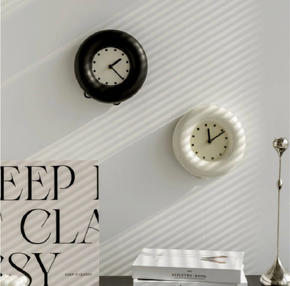 Noiseless Donut Table Clock / Wall Clock