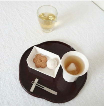 Flower Textured Dessert Tray