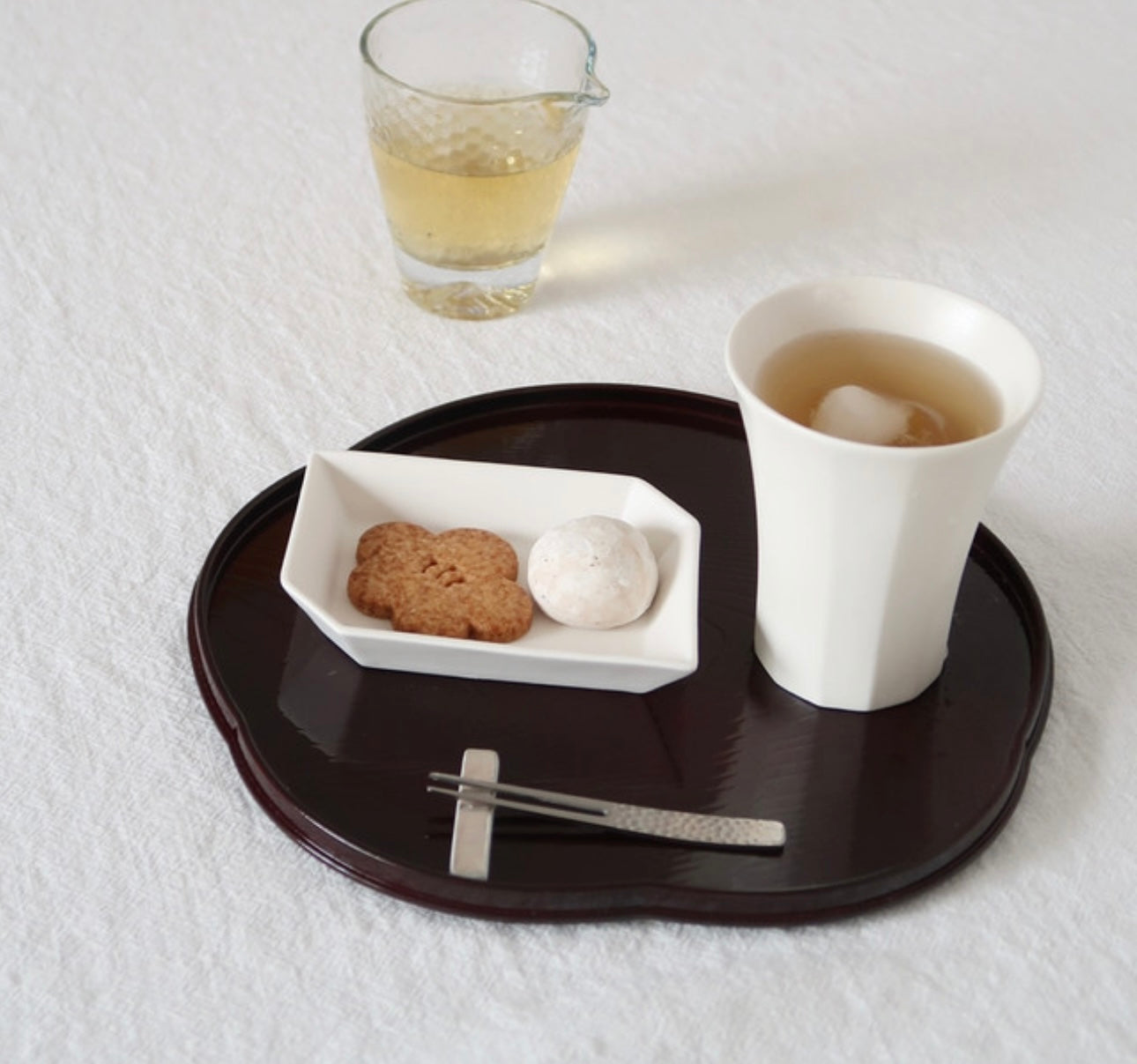 Flower Textured Dessert Tray