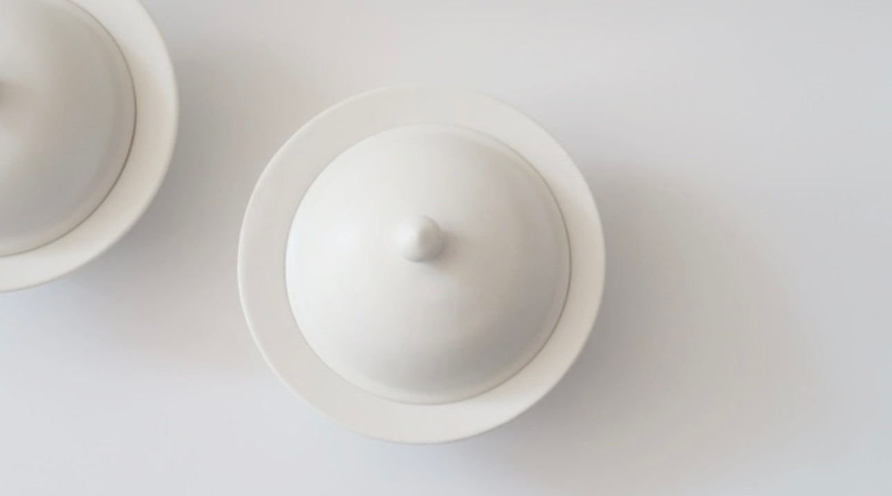 [Artisan] Matte white porcelain-hap