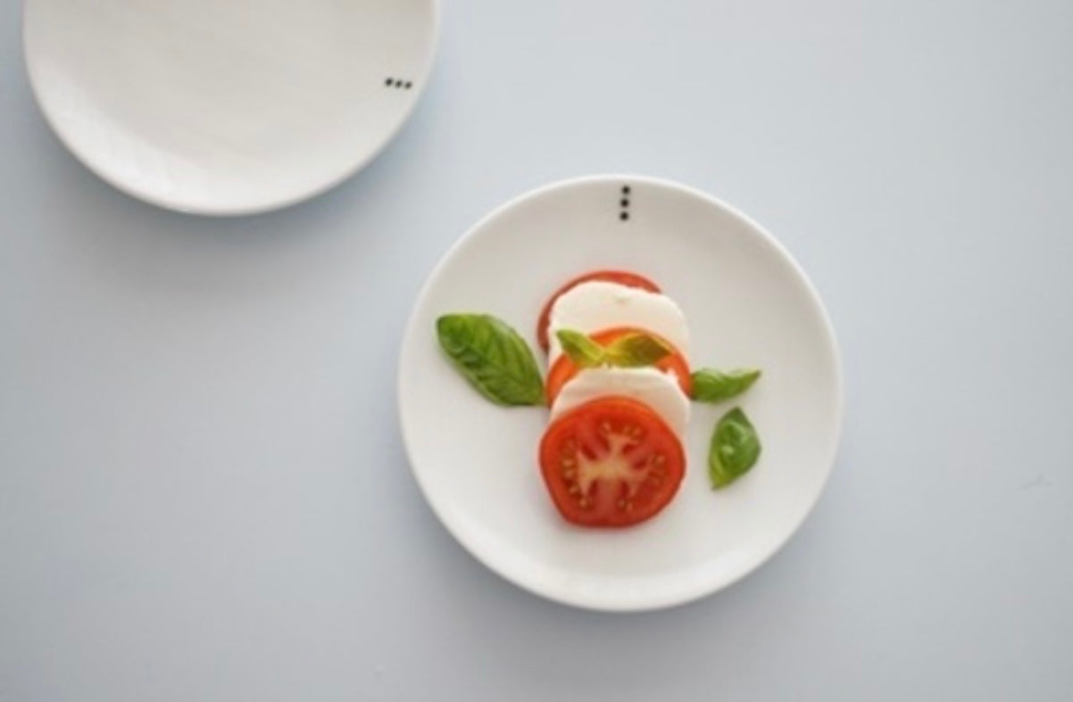 [Artisan] Pottery Round Front Plate / Side Dish