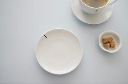 [Artisan] Pottery Round Front Plate / Side Dish
