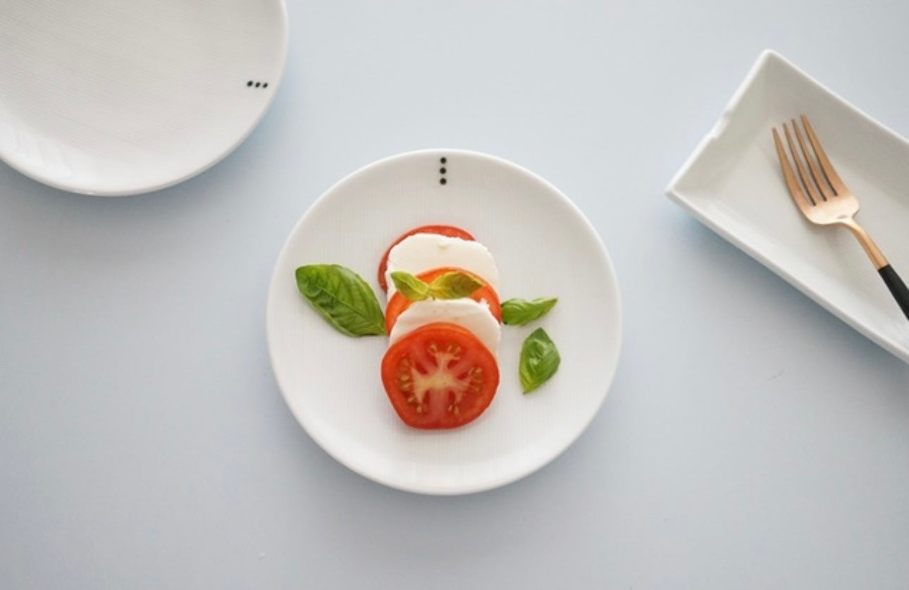 [Artisan] Pottery Round Front Plate / Side Dish