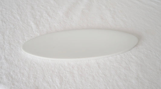 [Artisan] Matte oval flat plate