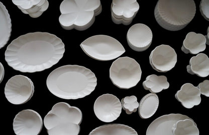 [Artisan] Angled corner oval plate S,M