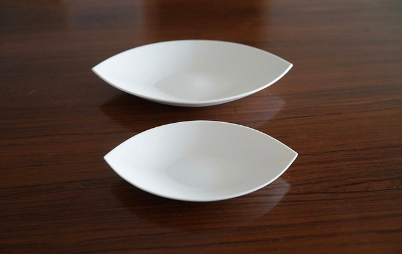 [Artisan] Angled corner oval plate S,M