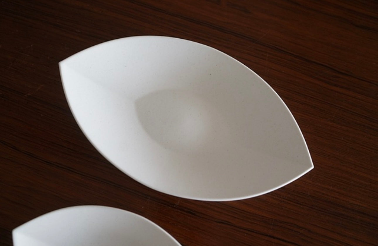 [Artisan] Angled corner oval plate S,M