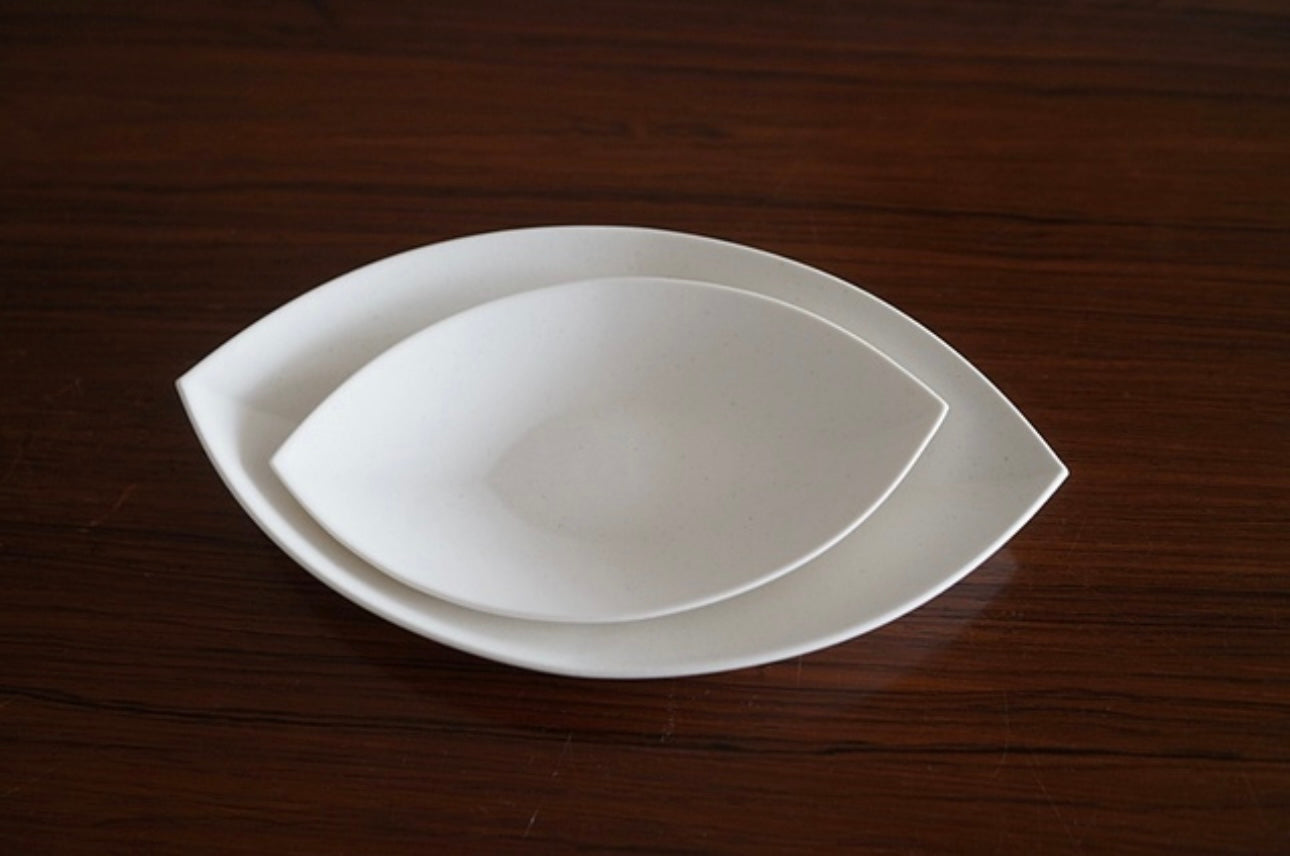[Artisan] Angled corner oval plate S,M