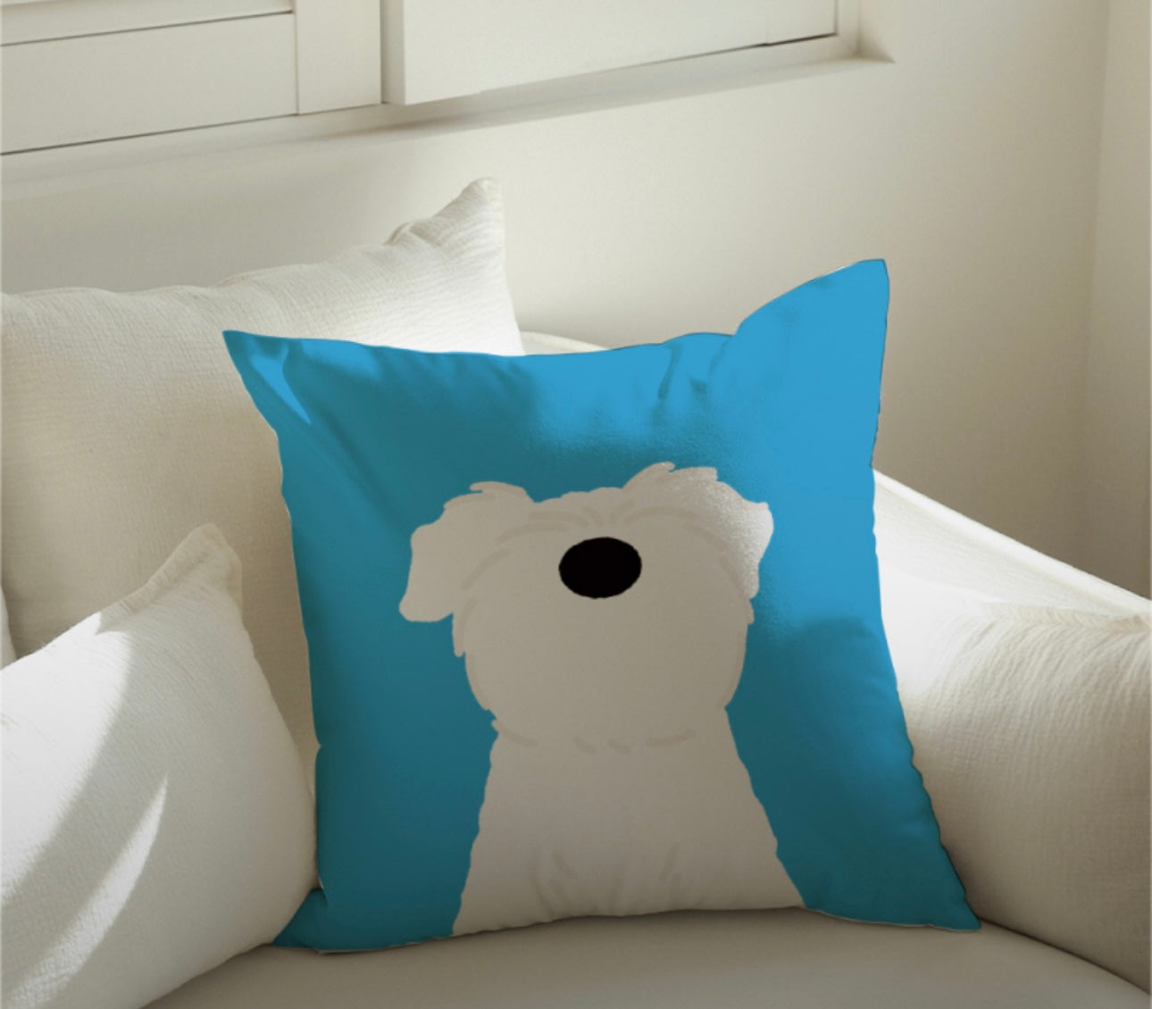 Big nose cushion cover