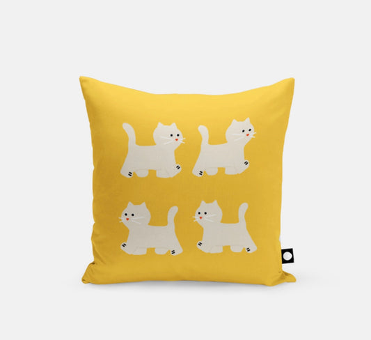 Cat steps Cushion Cover