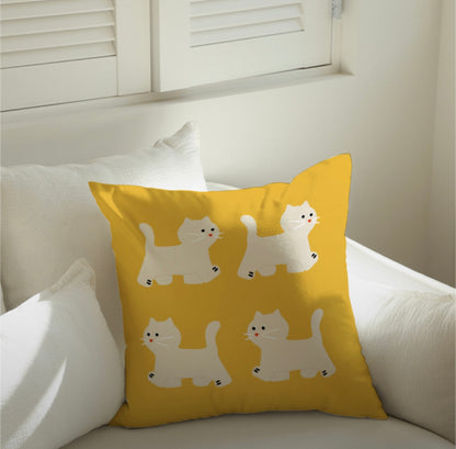 Cat steps Cushion Cover