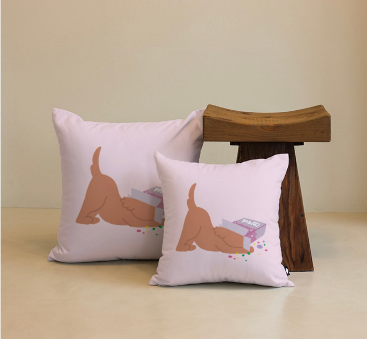 Cereal Cushion Cover
