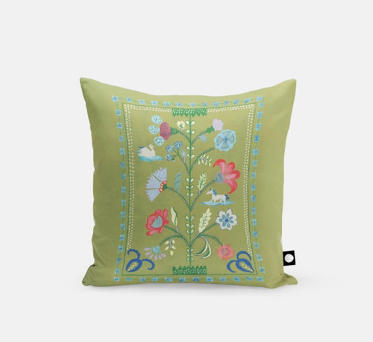 Folk story Cushion Cover