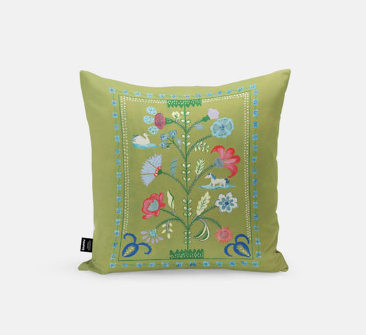 Folk story Cushion Cover