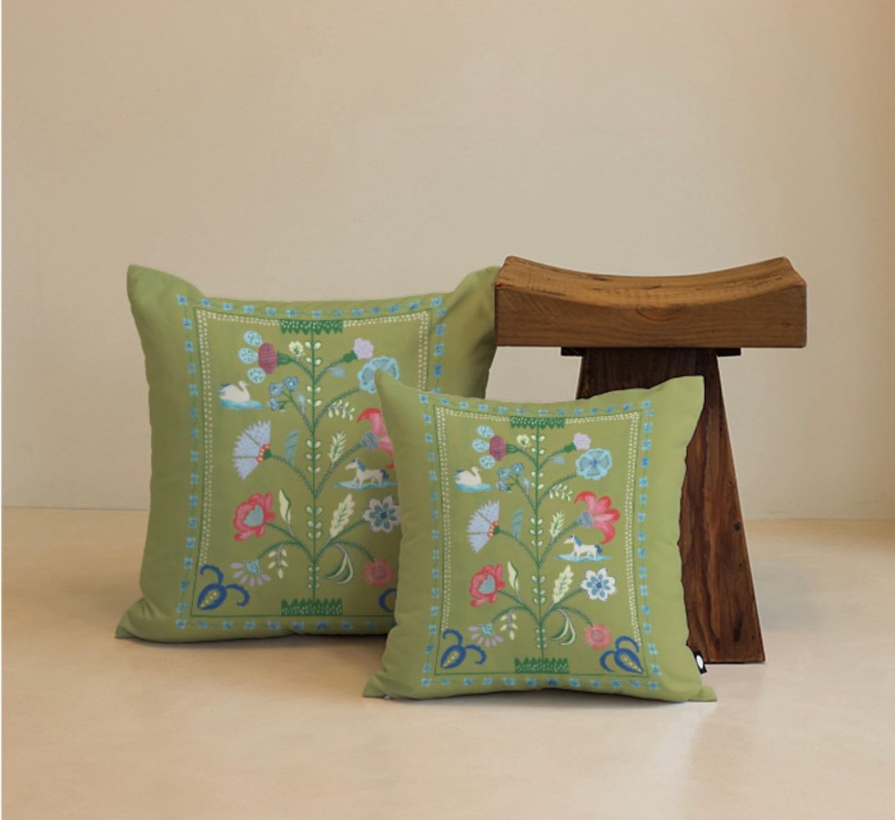 Folk story Cushion Cover