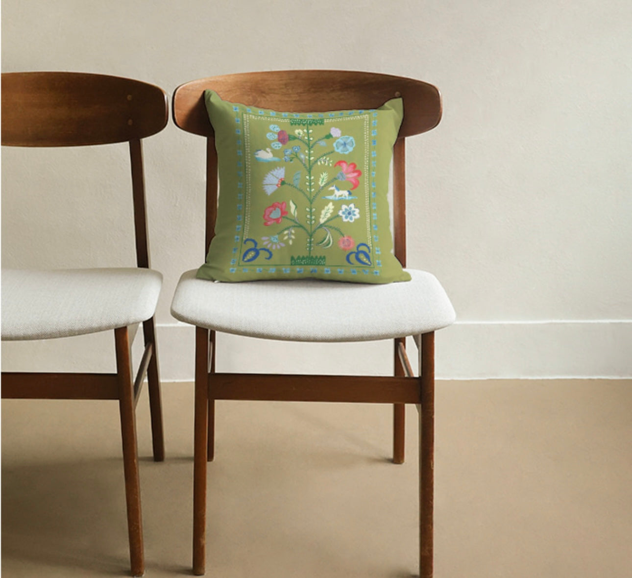 Folk story Cushion Cover