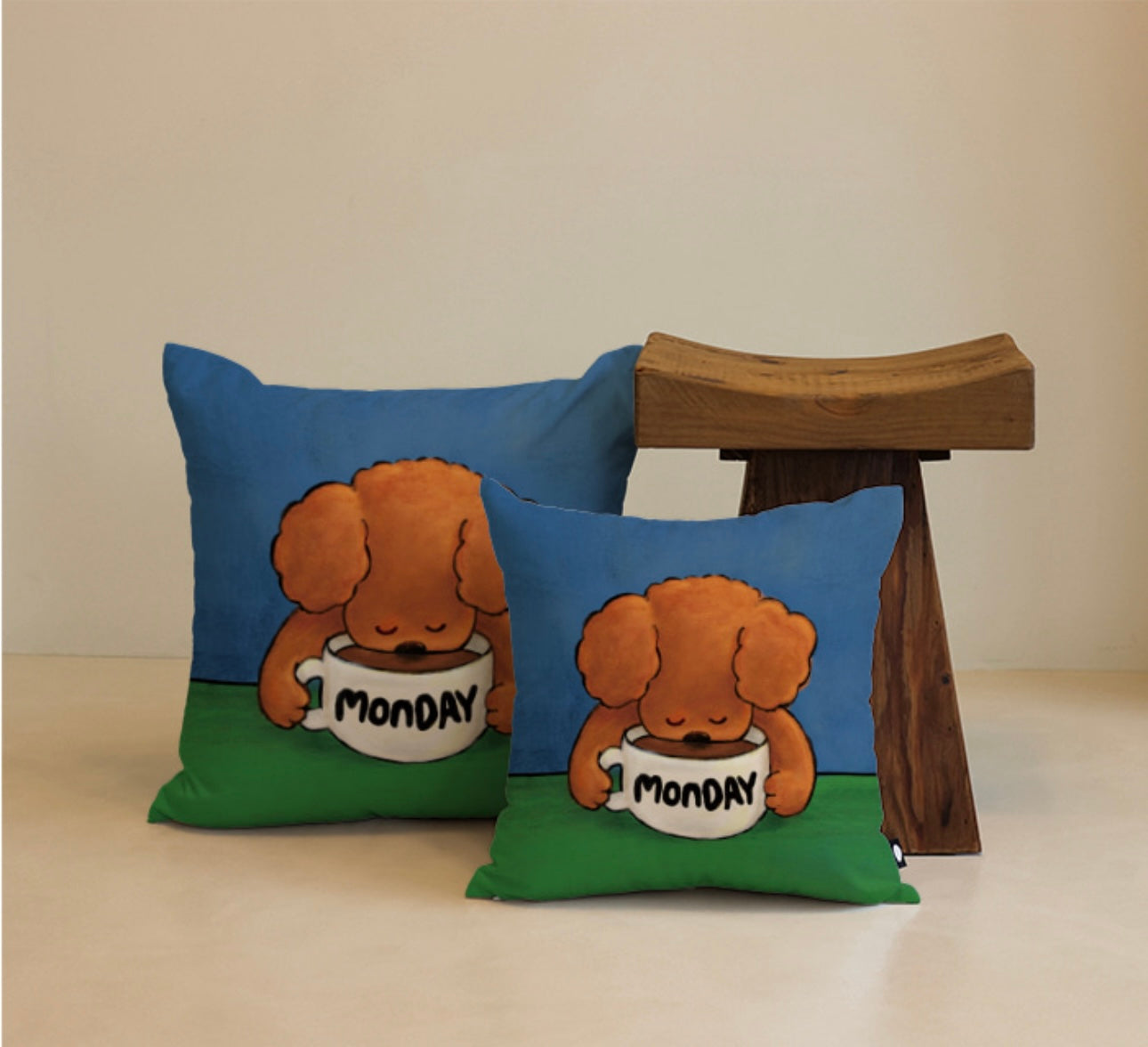 Monday coffee Cushion Cover
