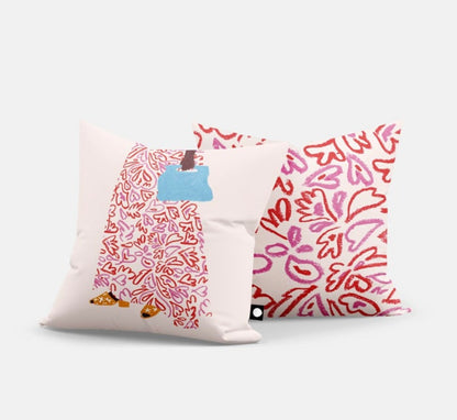 Pastel Skirt Cushion Cover