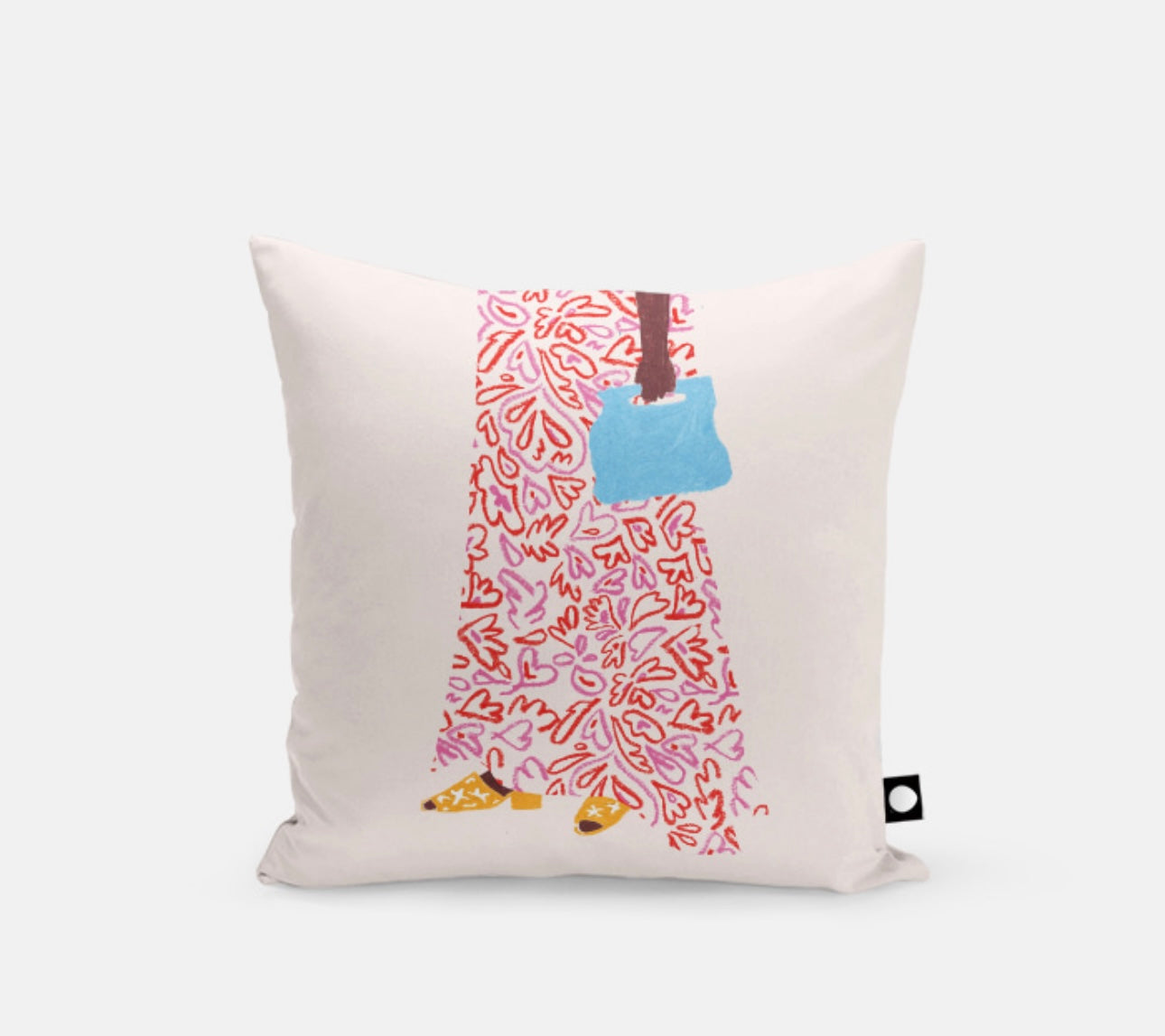 Pastel Skirt Cushion Cover