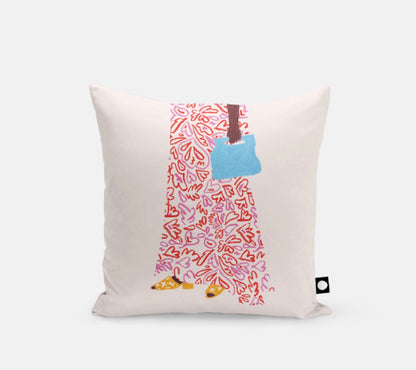 Pastel Skirt Cushion Cover