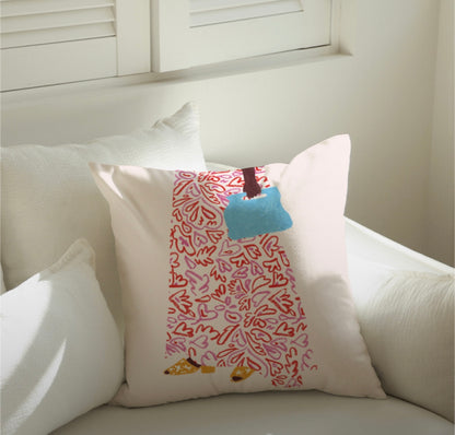 Pastel Skirt Cushion Cover