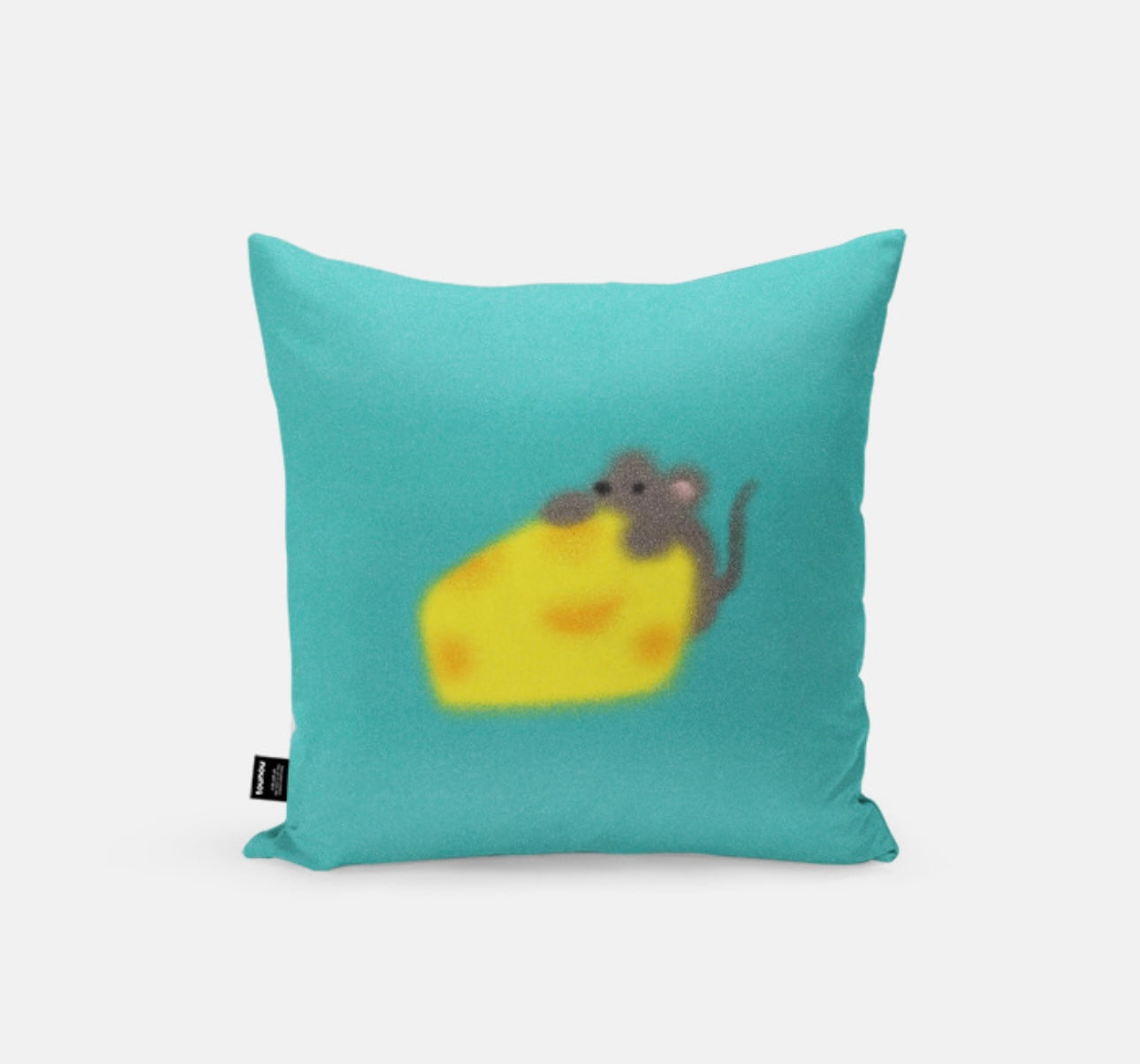 Mice and cheese / Cat number1 Cushion Cover