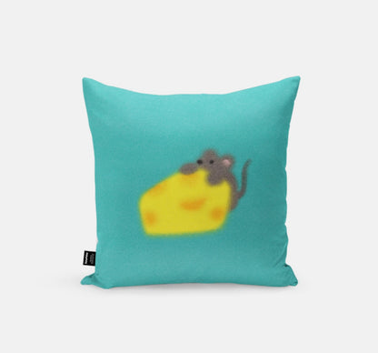 Mice and cheese / Cat number1 Cushion Cover