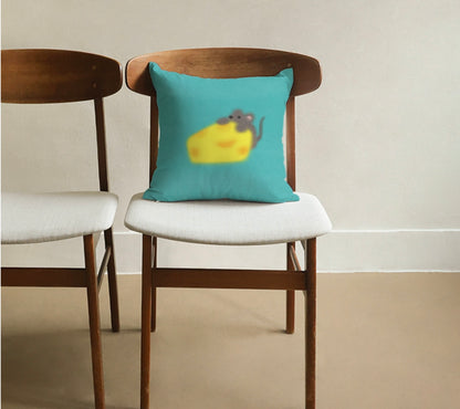 Mice and cheese / Cat number1 Cushion Cover