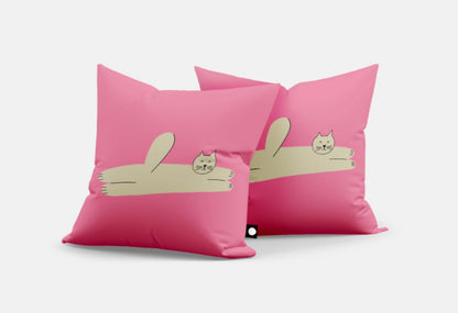 Mice and cheese / Cat number1 Cushion Cover