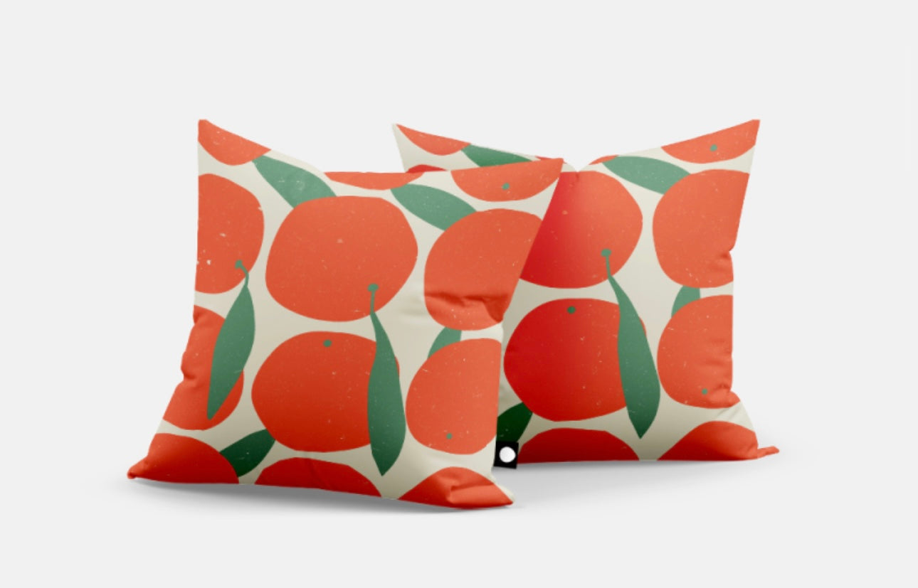 Orange Cushion Cover
