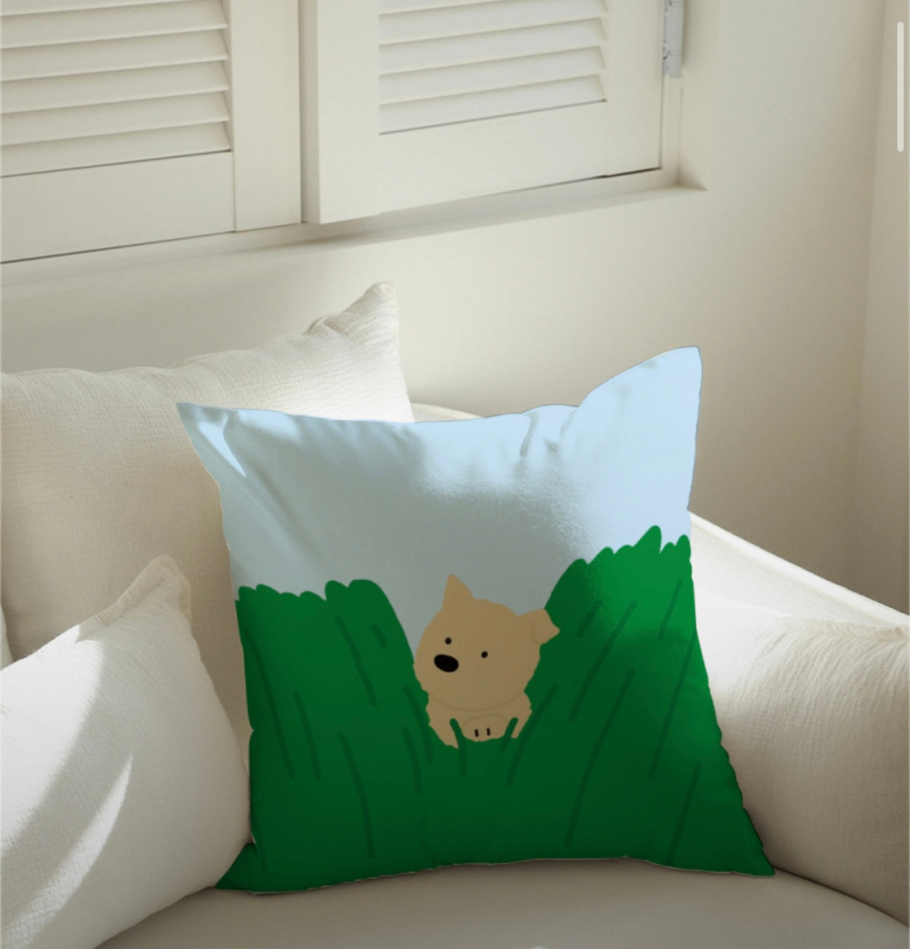 Grass Cushion Cover