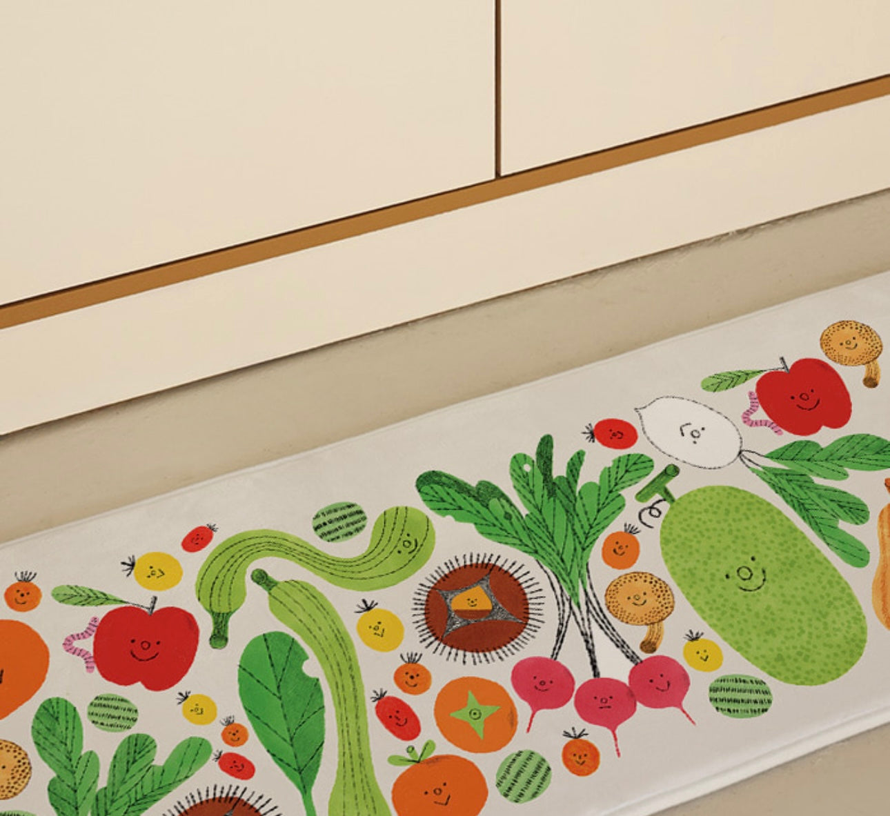 Farmer's Market / Tomato - Mat (for Kitchen  or for the bedside)