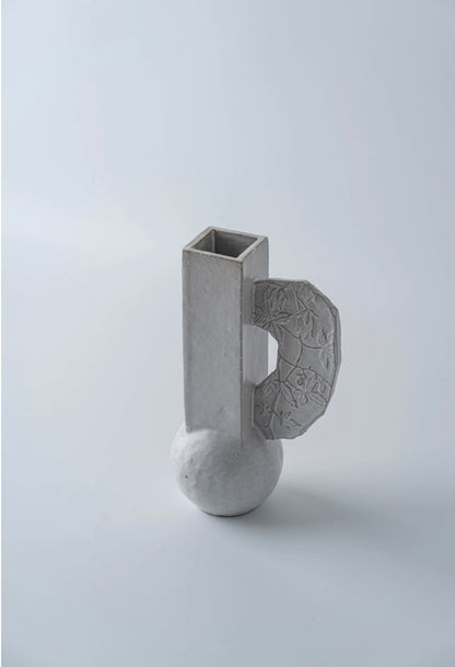 [Artisan] landscape-handled vase