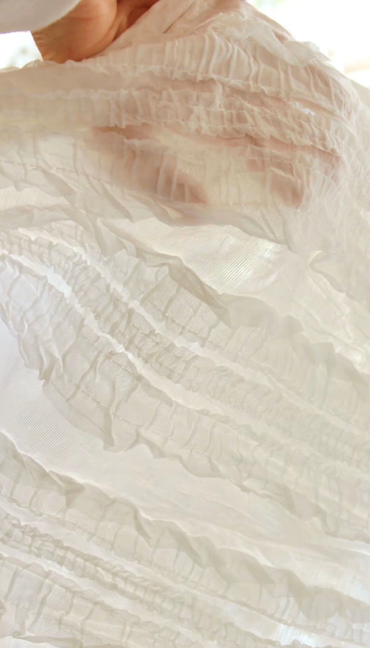 Light Layer Curtain — Pure White