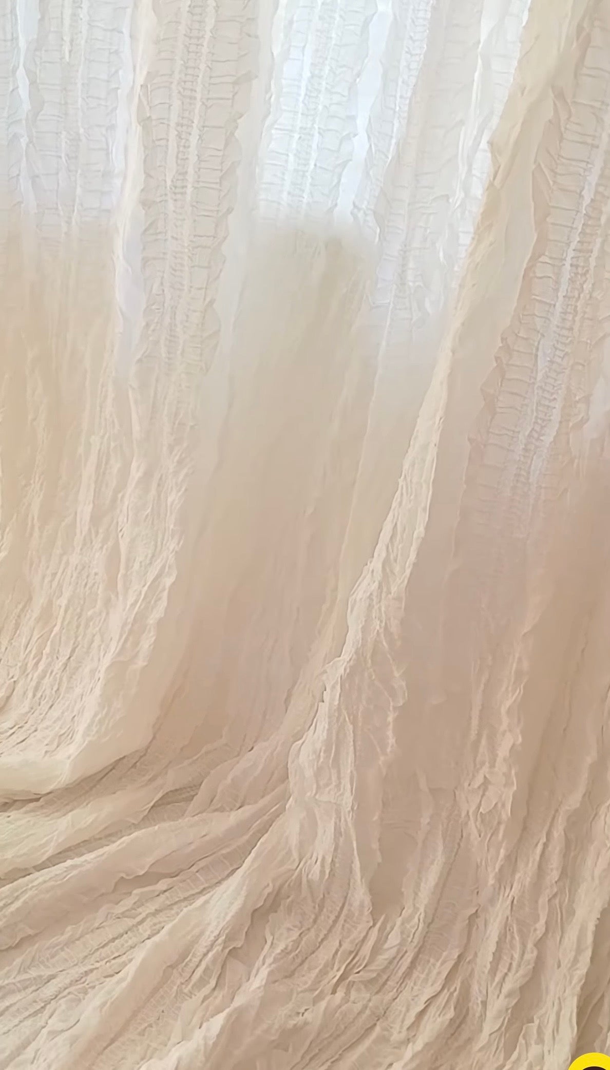 Light Layer Curtain — Pure White