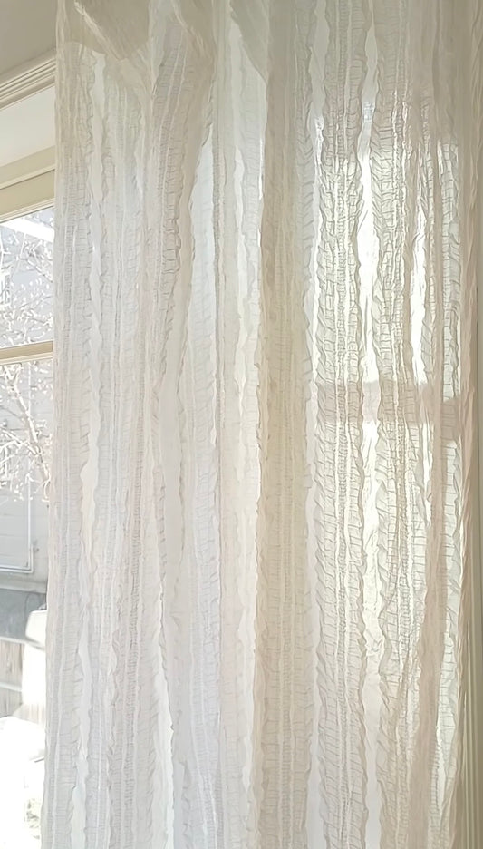 Light Layer Curtain — Pure White